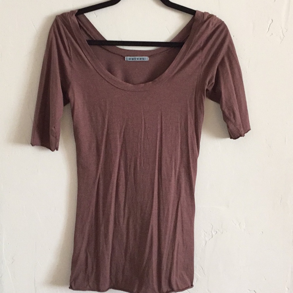 Velvet top